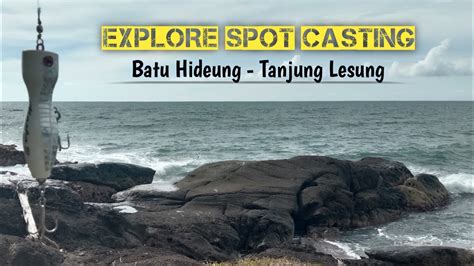 Fishing Batu Hideung Indonesia